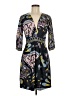 BCBGMAXAZRIA Paisley Black Cocktail Dress Size M - photo 1