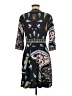 BCBGMAXAZRIA Paisley Black Cocktail Dress Size M - photo 2