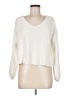 SEEK The Label 100% Polyester Ivory Pullover Sweater Size M - photo 1
