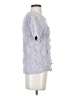 Ann Taylor LOFT Outlet 100% Polyester Silver Pullover Sweater Size XS - photo 4