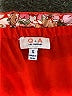 Q&A 100% Polyester Paisley Red Casual Dress Size S - photo 7