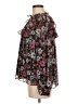 Draper James 100% Polyester Floral Black Long Sleeve Blouse Size M - photo 5