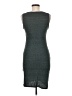 Leith Solid Gray Cocktail Dress Size M - photo 2