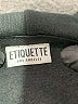 Etiquette Black Pullover Hoodie Size M - photo 6