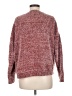 Newbury Kustom 100% Polyester Tweed Red Pullover Sweater Size M - photo 2