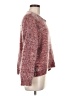 Newbury Kustom 100% Polyester Tweed Red Pullover Sweater Size M - photo 4