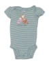 Carter's 100% Cotton Print Teal Short Sleeve Onesie Size Newborn - photo 1