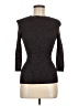 Maje Metallic Black Pullover Sweater Size Med (2) - photo 1