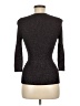 Maje Metallic Black Pullover Sweater Size Med (2) - photo 2