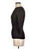 Maje Metallic Black Pullover Sweater Size Med (2) - photo 5