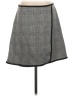 Max Studio Houndstooth Plaid Gray Formal Skirt Size M - photo 1