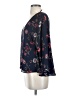 Cupcakes & Cashmere 100% Polyester Blue 3/4 Sleeve Blouse Size XS - photo 5
