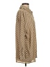 Shein Argyle Tan Long Sleeve Blouse Size 4 - photo 4