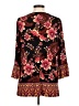 JM Collection Black 3/4 Sleeve Blouse Size M - photo 2
