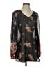 CAbi 100% Polyester Black Long Sleeve Blouse Size S - photo 1