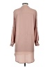 Lush 100% Polyester Tan Casual Dress Size S - photo 2
