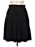 Nicole Miller 100% Rayon Solid Black Formal Skirt Size 8 - photo 1