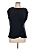 Alfani Black Short Sleeve Top Size L - photo 1