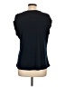 Alfani Black Short Sleeve Top Size L - photo 2