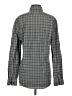 Express Houndstooth Gray Long Sleeve Button-Down Shirt Size S - photo 2