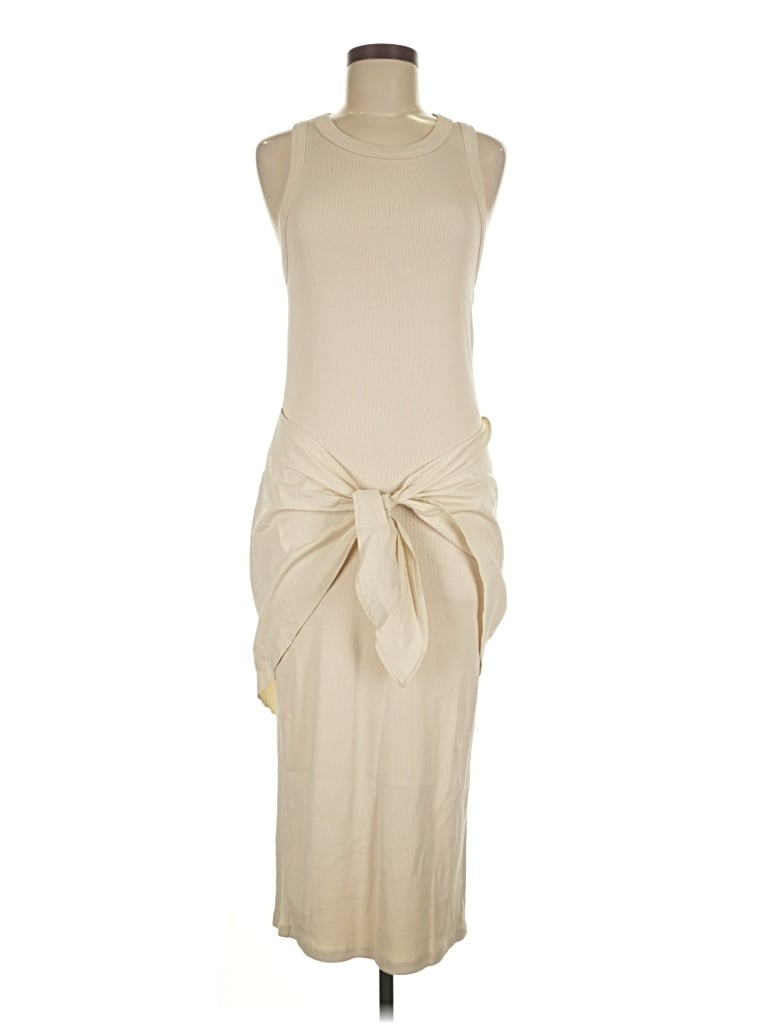 Pre-owned Veronica Beard Jeans Casual Dress In White