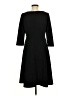 Donna Morgan 100% Polyester Solid Black Casual Dress Size 8 - photo 2