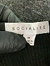 Socialite Solid Black Cocktail Dress Size M - photo 7
