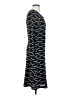 ECI 100% Polyester Argyle Black Casual Dress Size 4 - photo 4