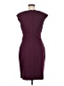 Chaps Solid Burgundy Cocktail Dress Size 6 - photo 2