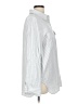 Max Studio Stripes Silver Long Sleeve Blouse Size L - photo 4