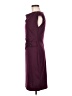 Chaps Solid Burgundy Cocktail Dress Size 6 - photo 5