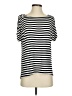 Westbound Stripes Black White Short Sleeve T-Shirt Size S - photo 1