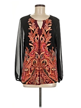Jm Collection Long Sleeve Blouse