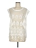 rue21 100% Polyester Ivory Sleeveless Blouse Size M - photo 1