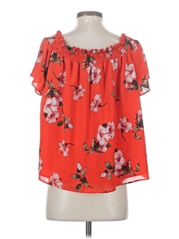 Rachel Roy Collection Short Sleeve Blouse (view 2)