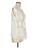 rue21 100% Polyester Ivory Sleeveless Blouse Size M - photo 4