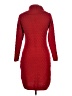 Studio One 100% Acrylic Red Casual Dress Size L (petite) - photo 2
