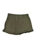 Shein Solid Green Shorts Size S - photo 1
