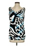 Milano Blue Sleeveless Top Size S - photo 1