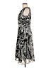 Studio 1 100% Polyester Paisley Black Cocktail Dress Size 6 - photo 5