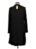 Studio One Solid Black Casual Dress Size 10 - photo 2