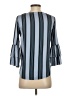 Ann Taylor LOFT Blue 3/4 Sleeve Blouse Size XXS - photo 2