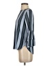 Ann Taylor LOFT Blue 3/4 Sleeve Blouse Size XXS - photo 5