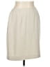 Harris/Wallace 100% Polyester Solid Ivory Formal Skirt Size 12 - photo 1