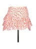 Reset Print Orange Casual Skirt Size L - photo 1