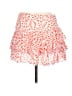 Reset Print Orange Casual Skirt Size L - photo 2