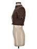 Assorted Brands 100% Rayon Brown Short Sleeve Turtleneck Size S - photo 5