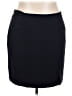 Le Suit Solid Black Formal Skirt Size 18 - photo 1