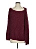 Easel Tweed Burgundy Pullover Sweater Size S - photo 1