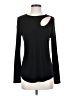 Chenault Black Long Sleeve Top Size S - photo 1